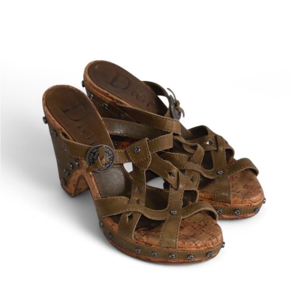 SOLD:Dior Gauch wedges